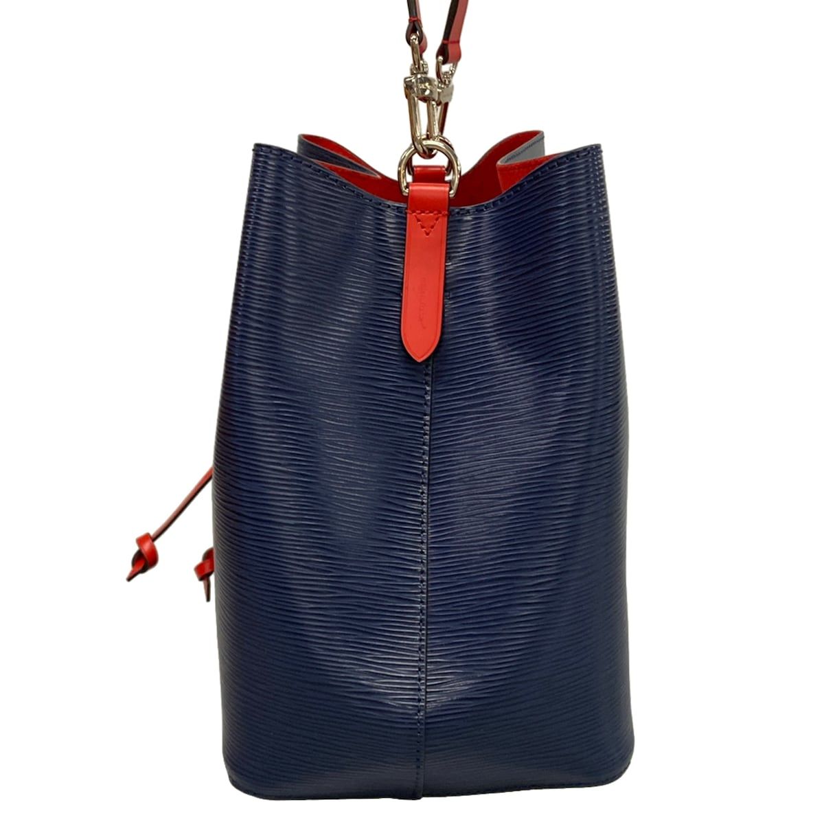 Louis Vuitton Shoulder Bag Epi Neo Noe Indigo Blue Leather Cowhide — view 4