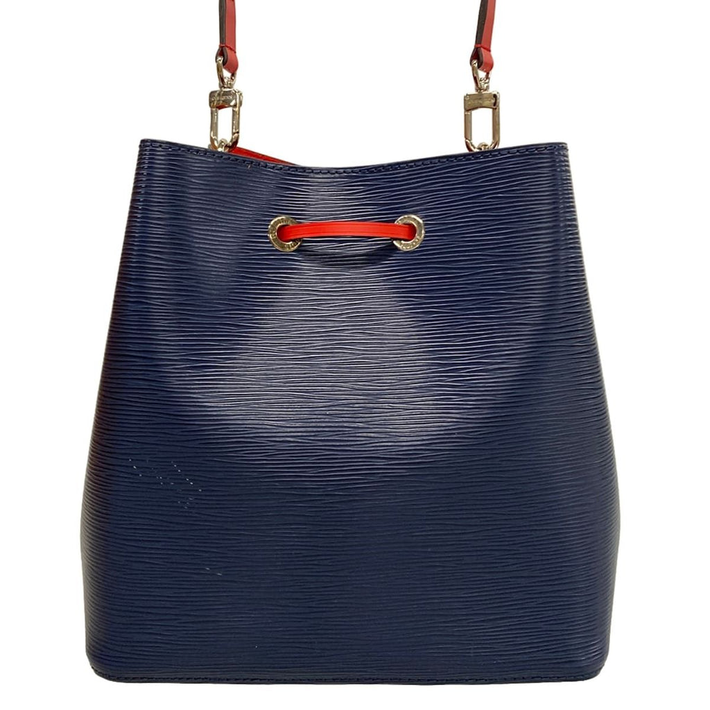 Louis Vuitton Shoulder Bag Epi Neo Noe Indigo Blue Leather Cowhide — view 3