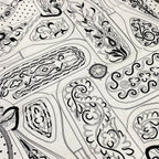 Hermes Shawl Carre Geant 140 White Festival Des Amazones Amazon Cashmere Silk — view 4