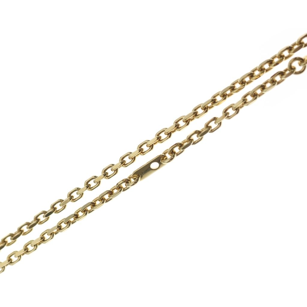 Louis Vuitton Chain LV Yours Logo Necklace Gold — view 6