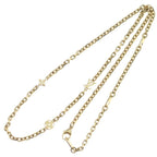 Louis Vuitton Chain LV Yours Logo Necklace Gold — view 2