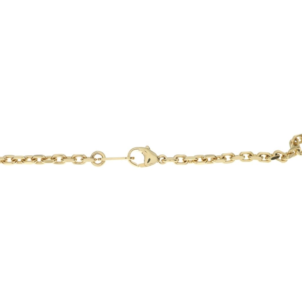Louis Vuitton Chain LV Yours Logo Necklace Gold — view 4