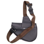 Dior Jack Cactus All Leather Saddle Bag Black Brown — view 2