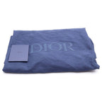 Dior Normandie Leather Silver 2-Way Tote Handbag Shoulder Bag Gray — view 8