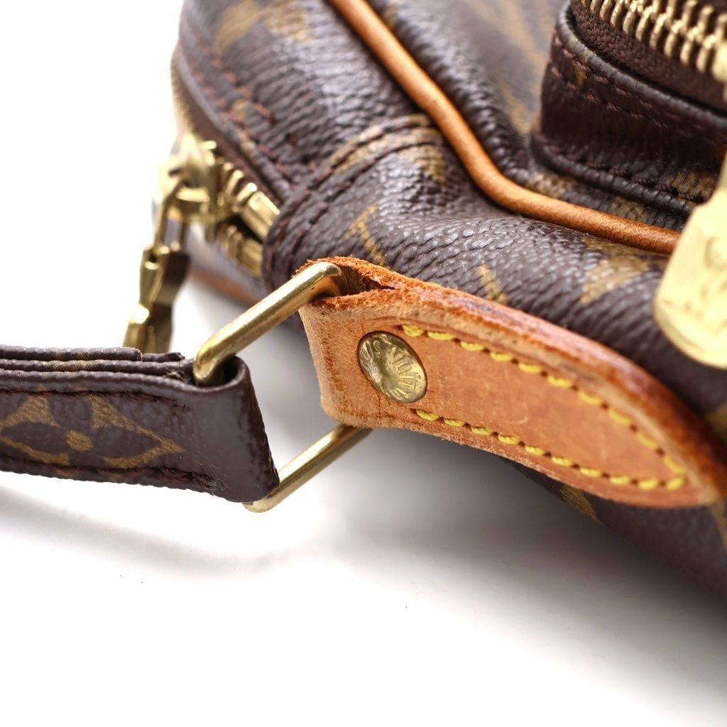 Louis Vuitton Amazon Monogram Lambskin Shoulder Bag Brown — view 7