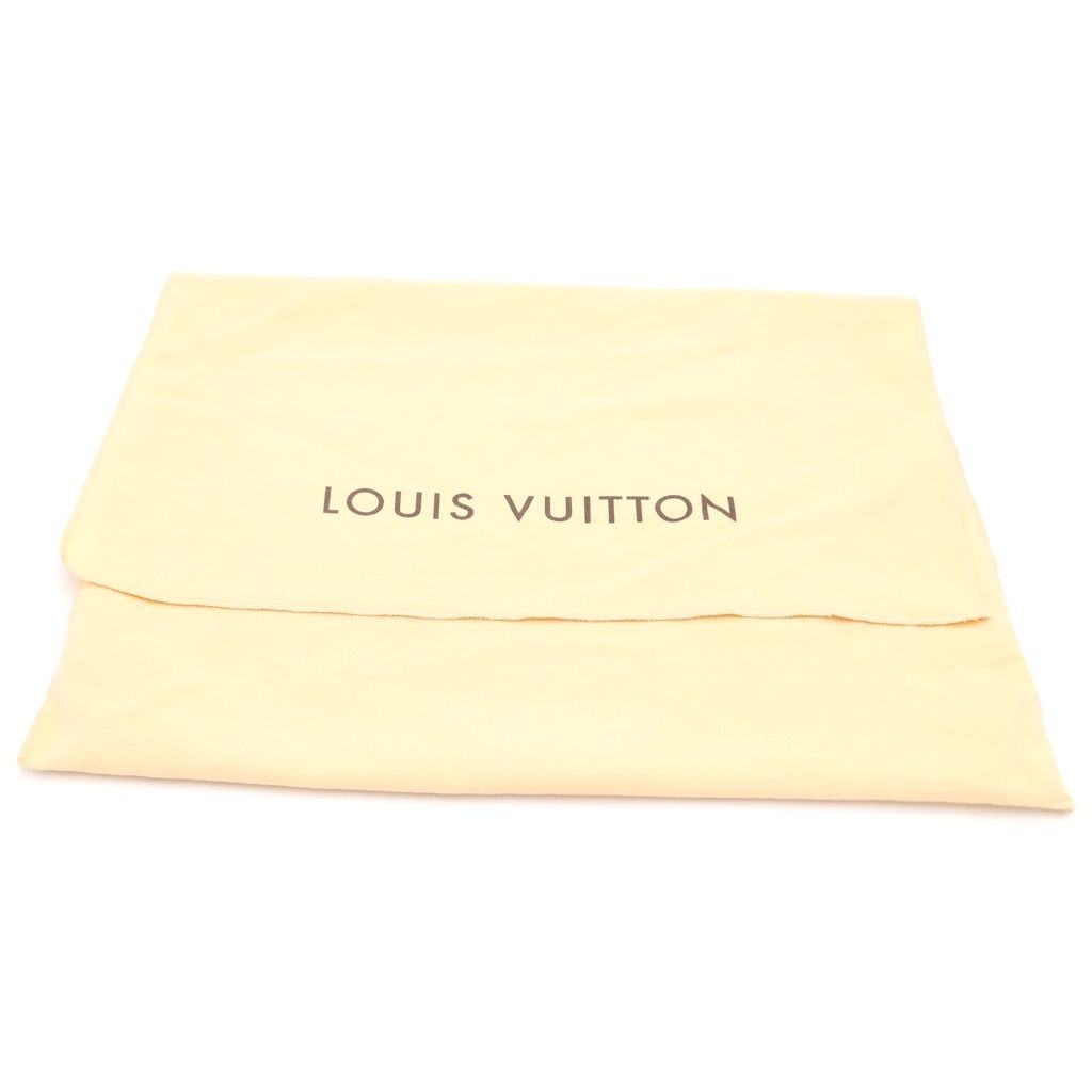 Louis Vuitton Taiga Victor Shoulder Bag Brown Leather Silver — view 8