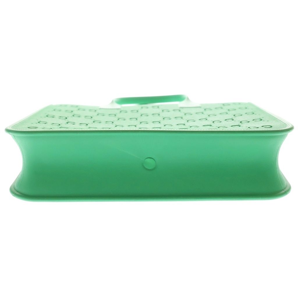 Gucci GG Children's Rubber Tote Handbag Green — view 4