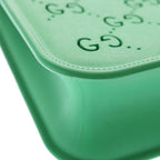 Gucci GG Children's Rubber Tote Handbag Green — view 5