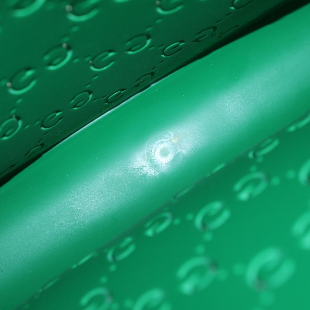 Gucci GG Children's Rubber Tote Handbag Green — view 8