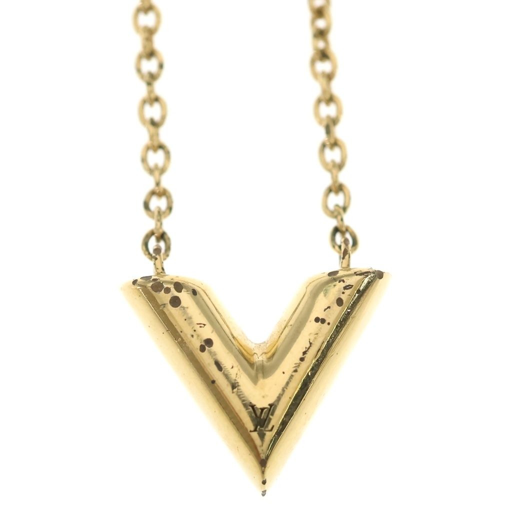 Louis Vuitton Essential Necklace Gold — view 3