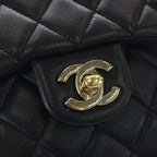 Chanel Quilted Drawstring Backpack Black — view 6