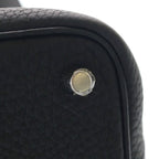 Hermes Picotin Lock PM Noir Taurillon Clemence Cadena Key Handbag — view 6
