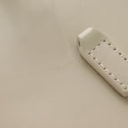 Saint Laurent Paris le 5 a 7 Cassandra Leather Shoulder Bag Ivory — view 7