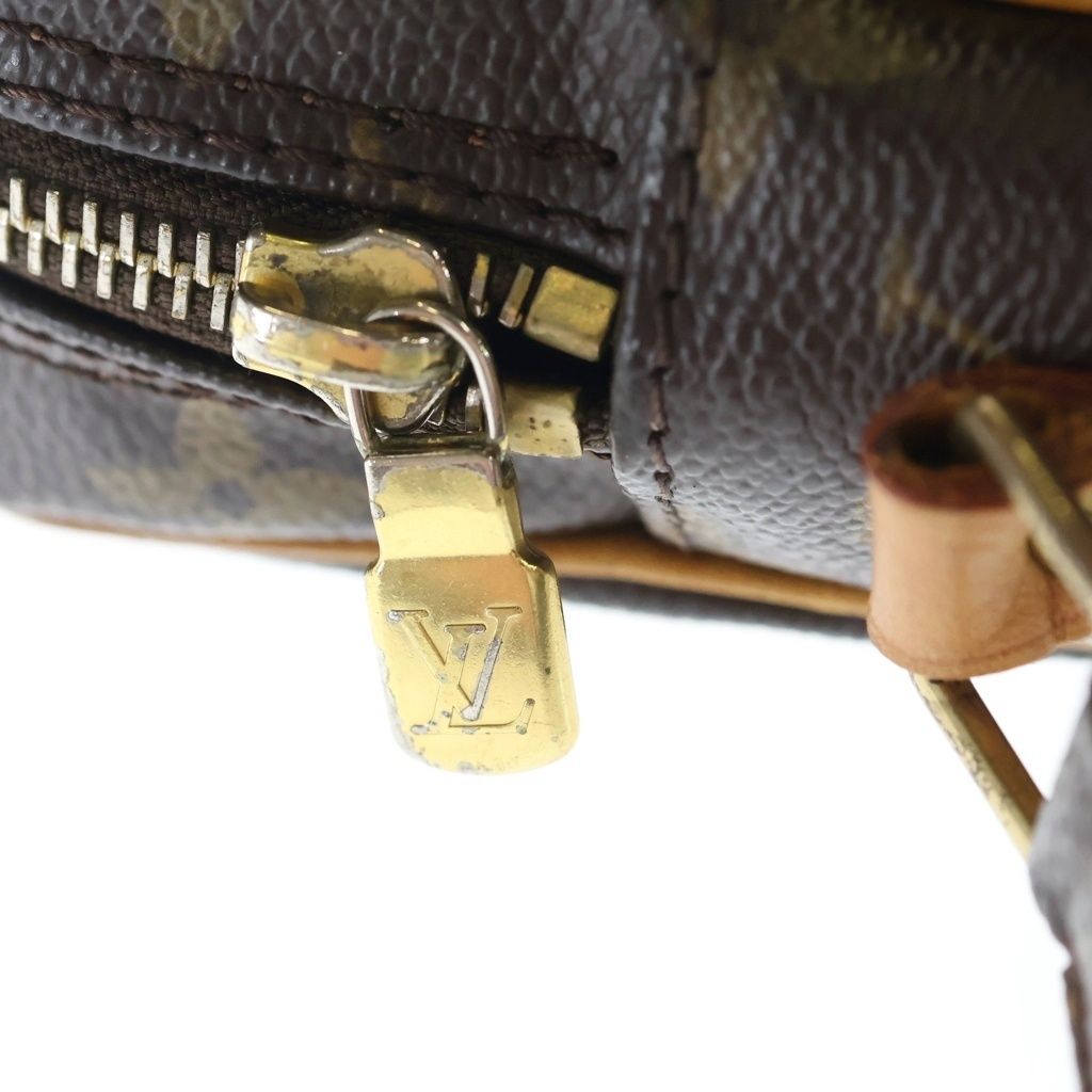 Louis Vuitton Monogram Amazon Mini Shoulder Bag Brown Leather Gold — view 7
