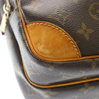 Louis Vuitton Monogram Amazon Mini Shoulder Bag Brown Leather Gold — view 5