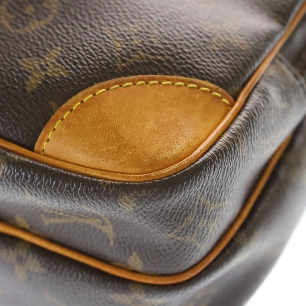 Louis Vuitton Monogram Amazon Mini Shoulder Bag Brown Leather Gold — view 6