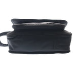 Saint Laurent Niki Cassandra Logo Plate Nylon Messenger Shoulder Bag Black — view 4