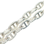 Hermes Chaine D'ancre GM Link Necklace Silver 31 Pieces — view 5