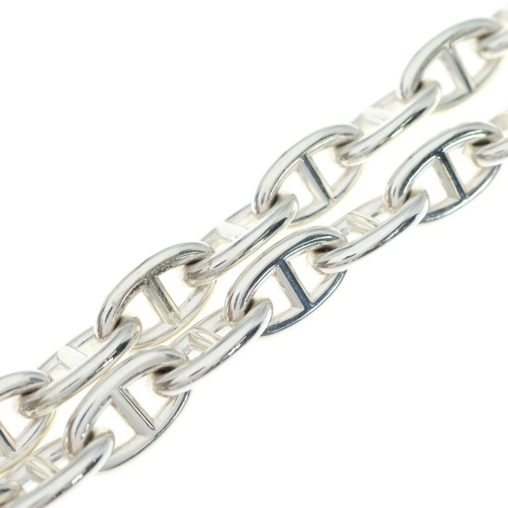 Hermes Chaine D'ancre GM Link Necklace Silver 31 Pieces — view 5