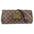 Louis Vuitton For 2-Way Damier Handbag Shoulder Bag Crossbody Brown Gold Vintage