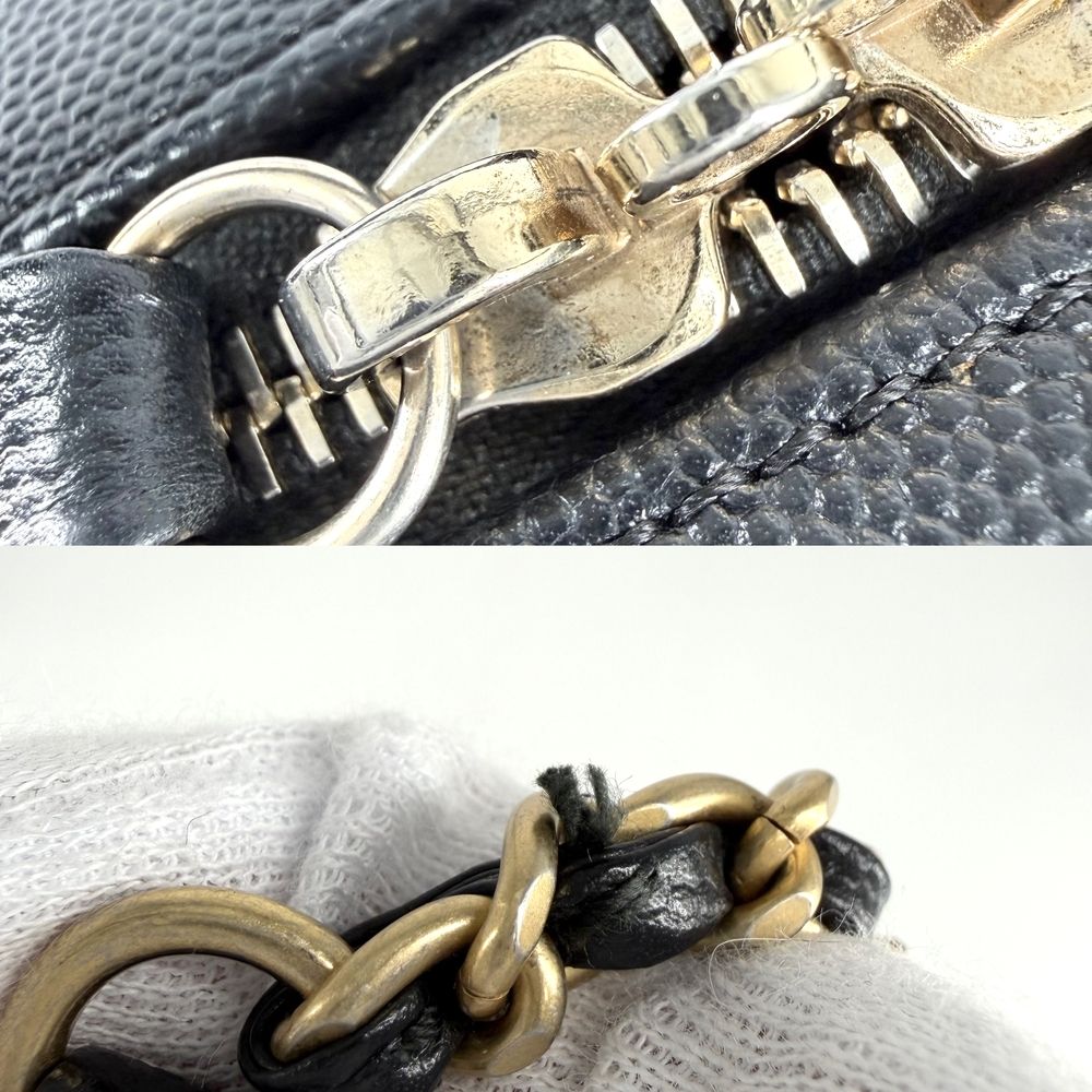 Chanel 2-Way CC Filigree Vanity Mini Pochette Shoulder Bag Crossbody CC Logo — view 7