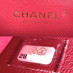 Chanel 2-Way CC Filigree Vanity Mini Pochette Shoulder Bag Crossbody CC Logo — view 5