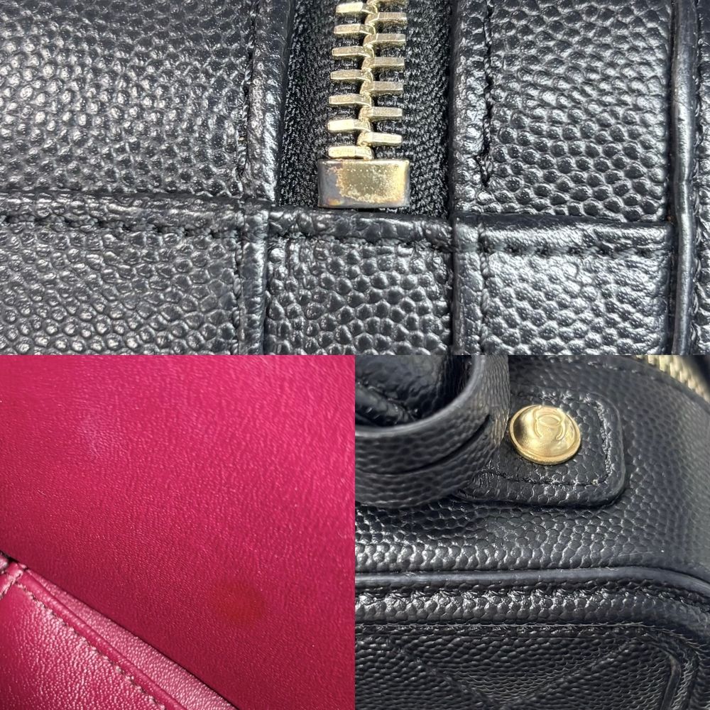 Chanel 2-Way CC Filigree Vanity Mini Pochette Shoulder Bag Crossbody CC Logo — view 8