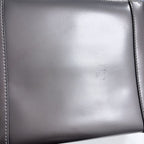 Dior Maris Pearl Leather Brown Gunmetal Vintage Wallet Handbag — view 6