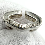 Hermes Key Holder Etrier Charm 925 Sterling Silver Vintage — view 4