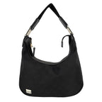 Gucci One GG Canvas Leather Black Gold Vintage Handbag