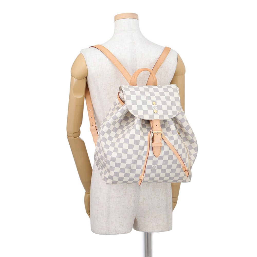 Louis Vuitton Backpack Damier Azur Sperone — view 4