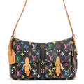 Louis Vuitton Shoulder Bag Monogram Multicolor Lodge GM Black