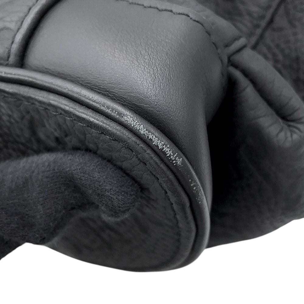Louis Vuitton Backpack Monogram Taurillon Christopher PM Black — view 6