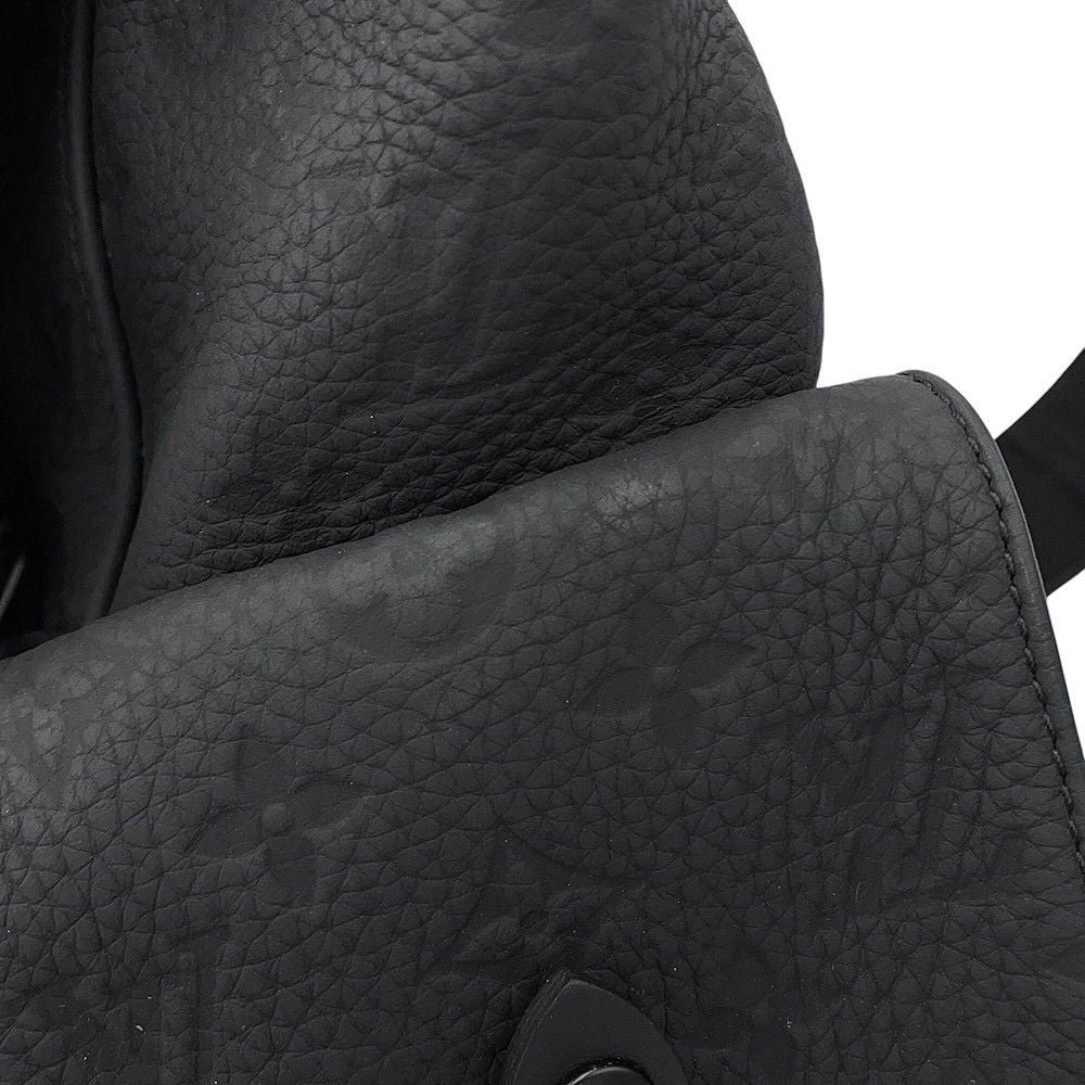 Louis Vuitton Backpack Monogram Taurillon Christopher PM Black — view 7