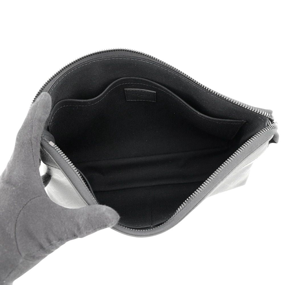 Louis Vuitton Clutch Monogram Midnight Pochette Voyage Souple Black — view 5