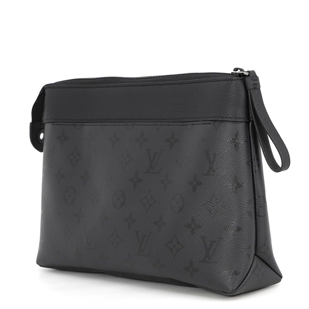 Louis Vuitton Clutch Monogram Midnight Pochette Voyage Souple Black — view 2