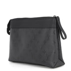Louis Vuitton Clutch Monogram Midnight Pochette Voyage Souple Black — view 2