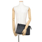 Louis Vuitton Clutch Monogram Midnight Pochette Voyage Souple Black — view 4