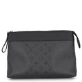 Louis Vuitton Clutch Monogram Midnight Pochette Voyage Souple Black