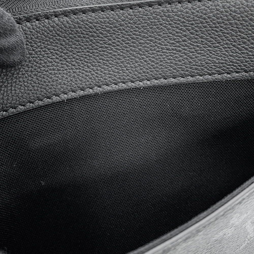 Louis Vuitton Clutch Monogram Midnight Pochette Voyage Souple Black — view 8
