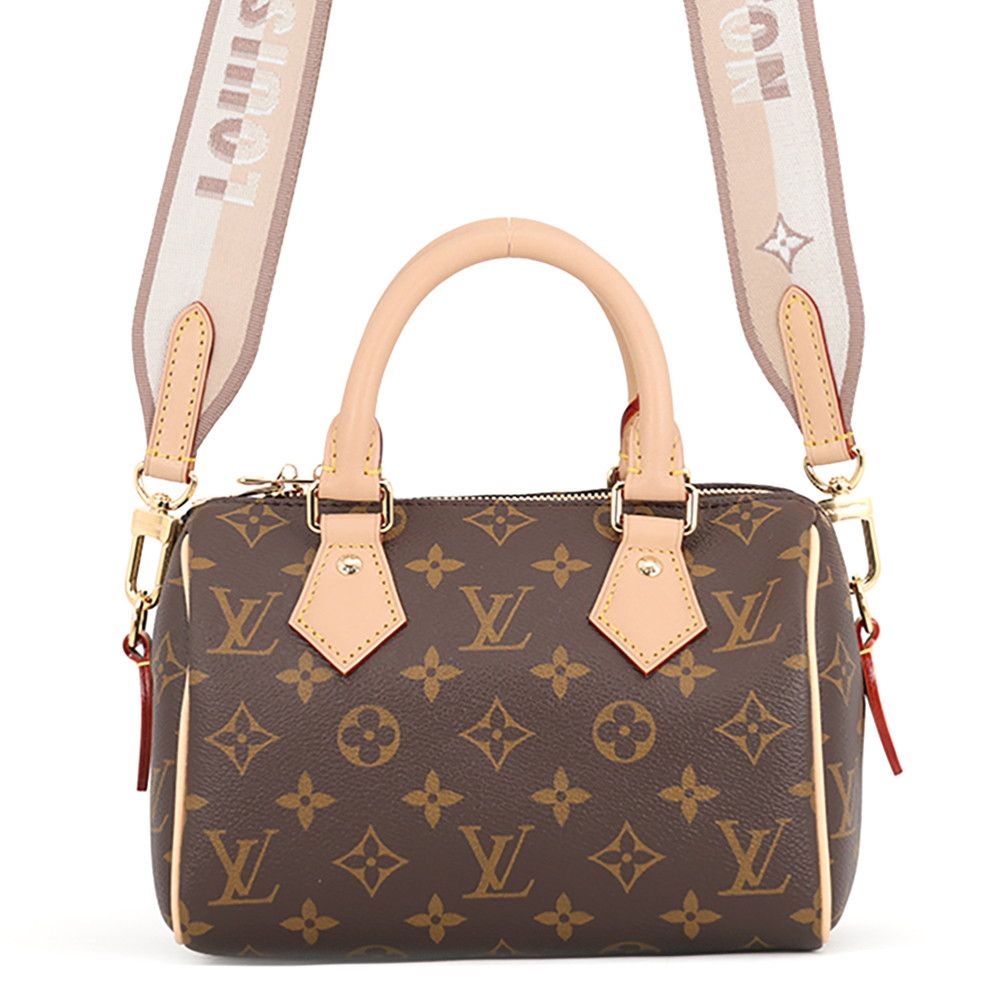 Louis Vuitton Monogram Speedy Bandouliere 20 2-Way Handbag