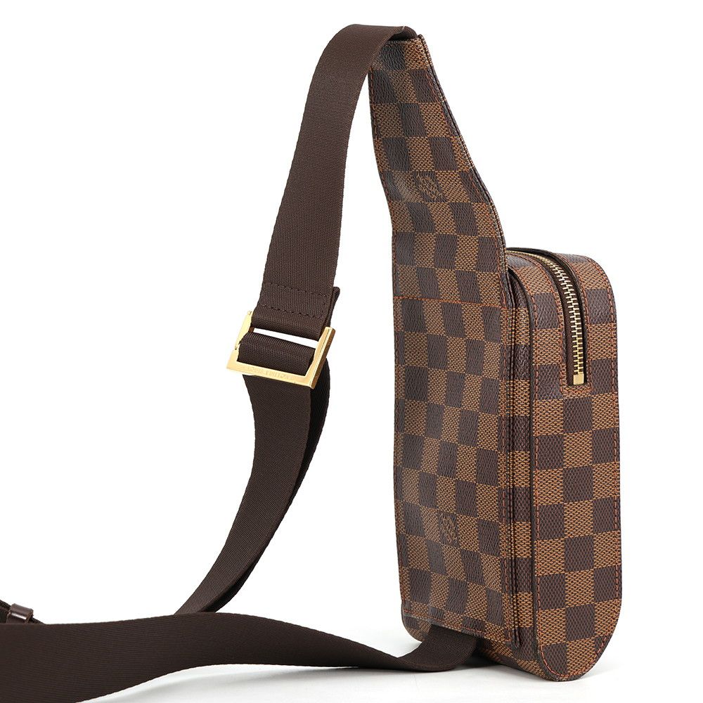 Louis Vuitton Belt Bag Damier Ebene Geronimos Waist Pouch — view 3