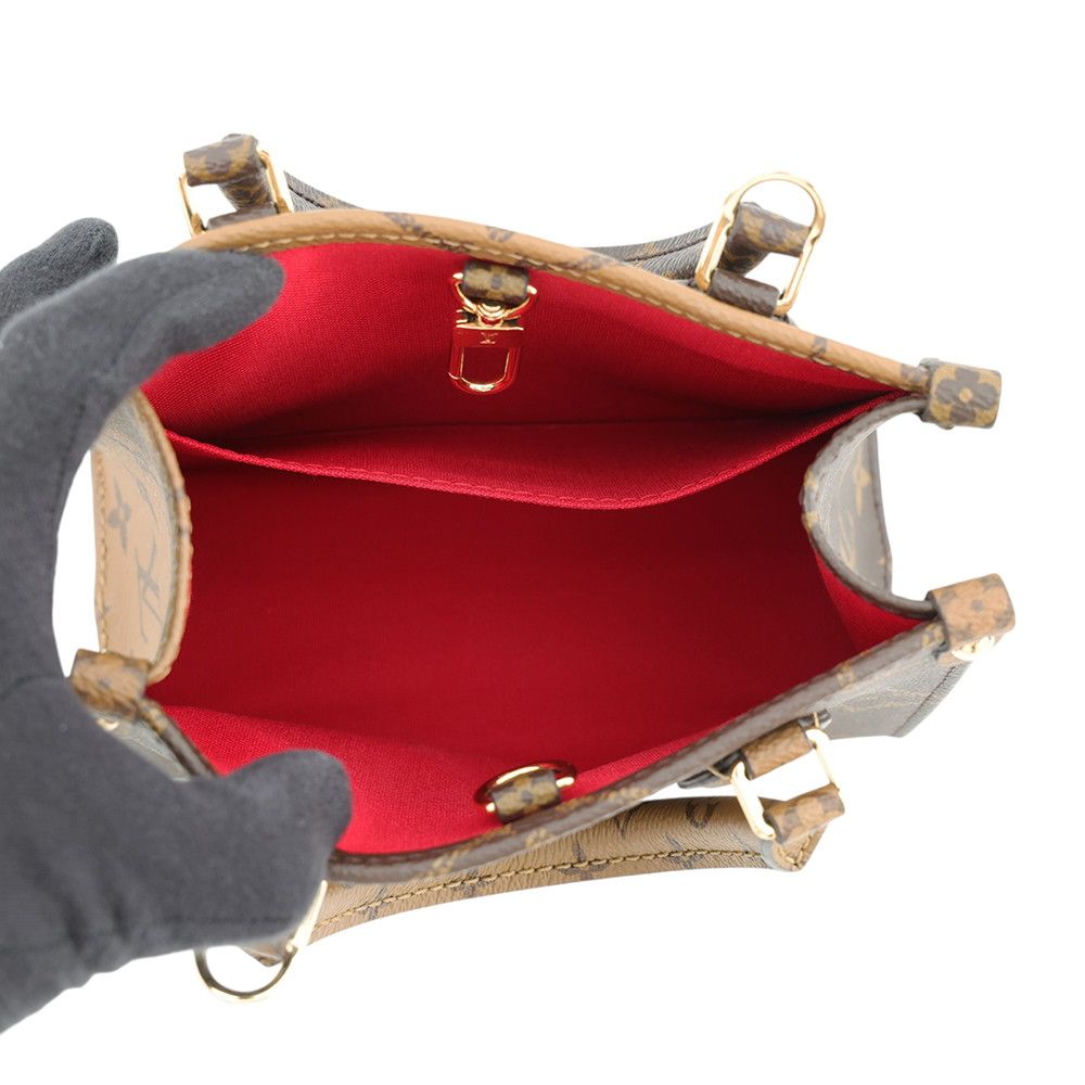 Louis Vuitton Monogram Reverse On The Go BB 2-Way Shoulder Bag — view 6