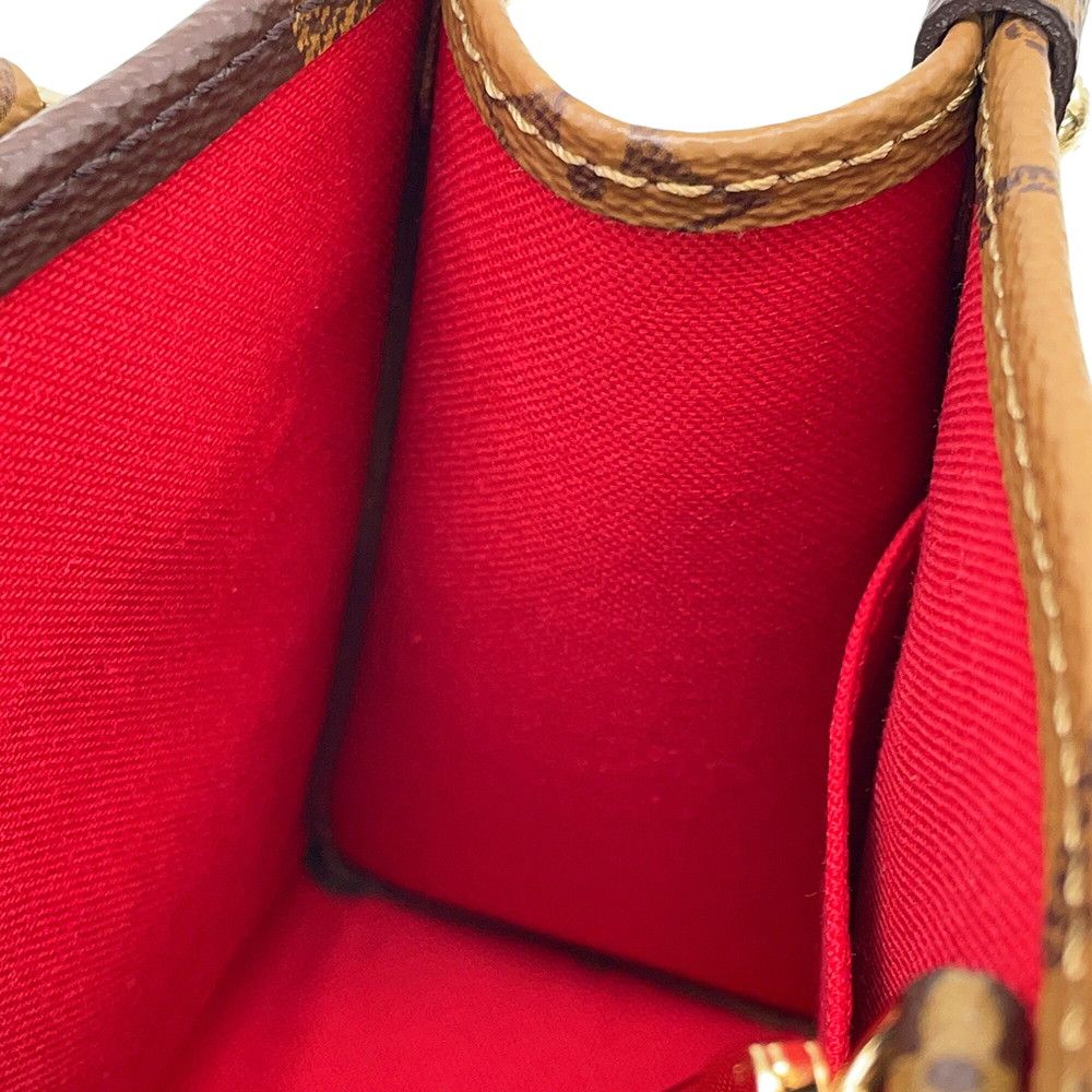 Louis Vuitton Monogram Reverse On The Go BB 2-Way Shoulder Bag — view 8