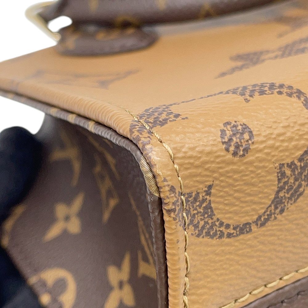 Louis Vuitton Monogram Reverse On The Go BB 2-Way Shoulder Bag — view 7