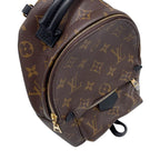 Louis Vuitton Backpack Monogram Palm Spring Mini Bag Black — view 6