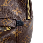 Louis Vuitton Backpack Monogram Palm Spring Mini Bag Black — view 8
