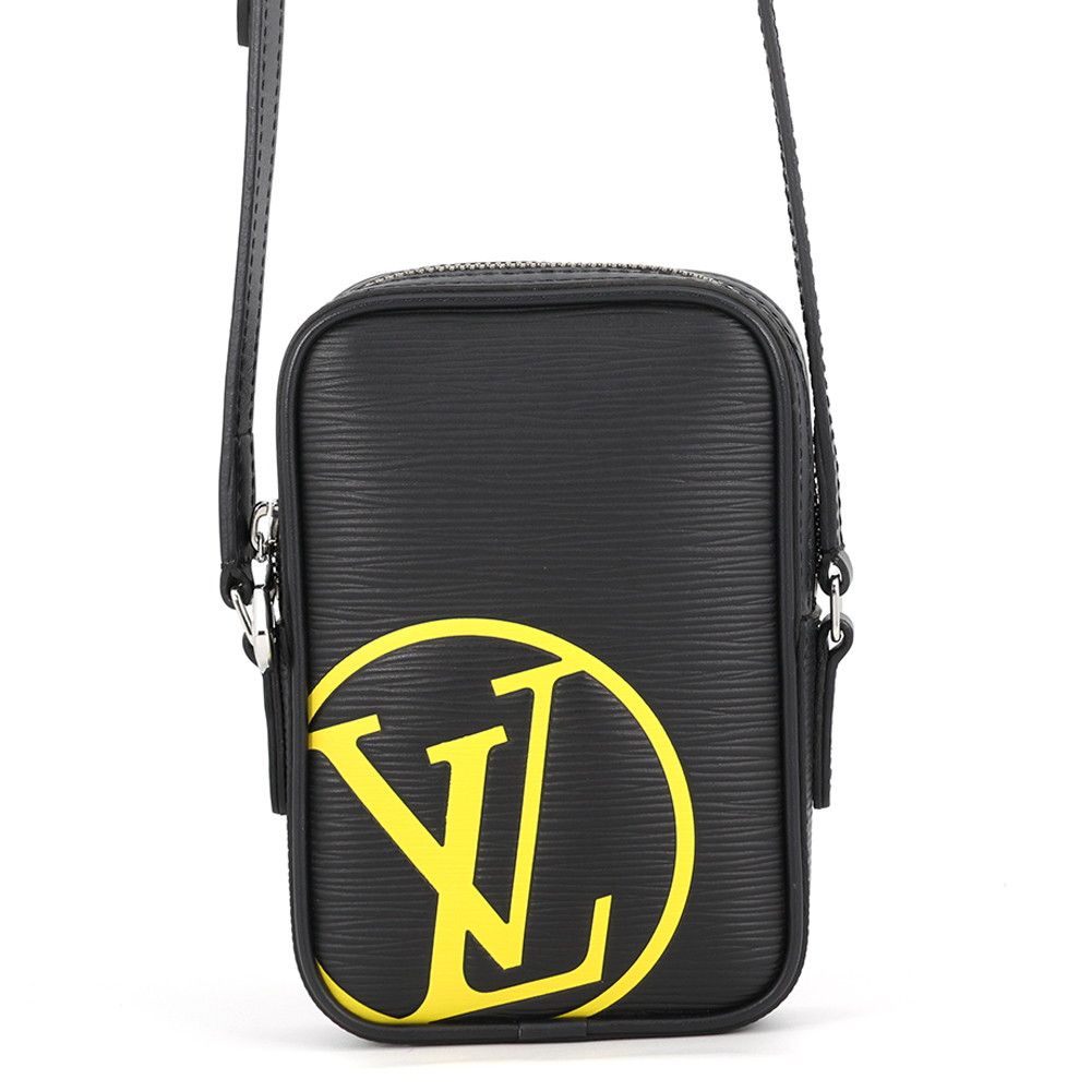 Louis Vuitton Shoulder Bag Epi Danube PM LV Circle Black