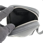 Louis Vuitton Shoulder Bag Epi Danube PM LV Circle Black — view 5