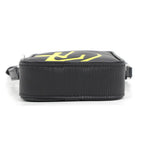 Louis Vuitton Shoulder Bag Epi Danube PM LV Circle Black — view 3